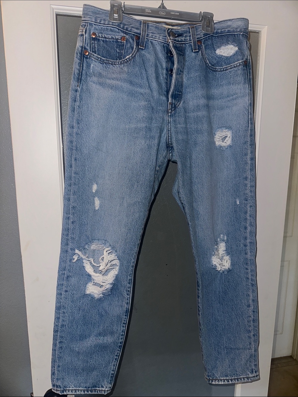 Levi's Women Wedgie Jeans with Distressing